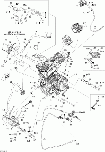   DS 450 EFI, 2010 - Engine