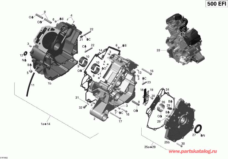 BRP - Crankcase