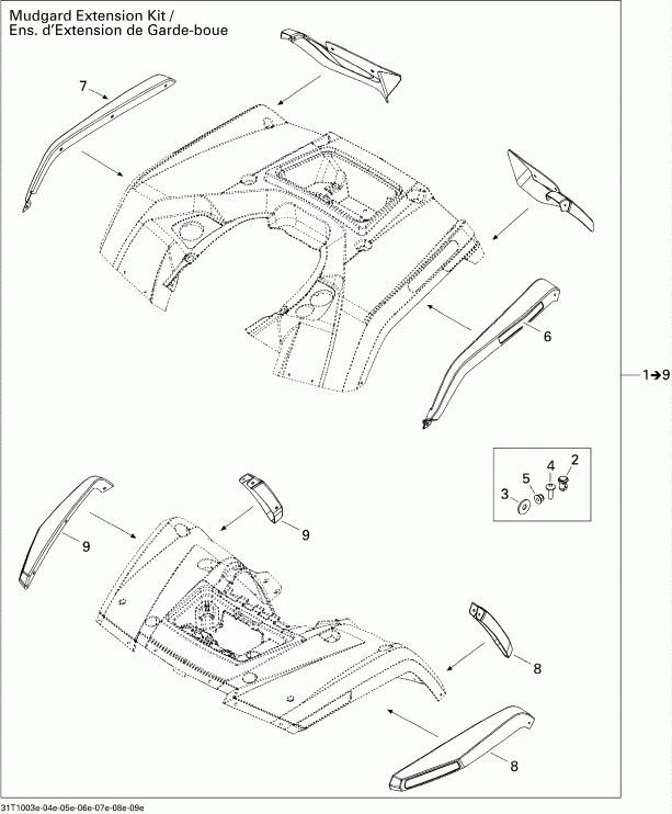   Outlander Max 650 EFI, 2010 - Body And Accessories 5, Xt-p