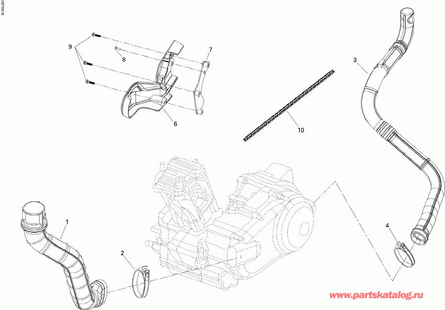   DS 250 NA, CE & INT, 2011  - Engine