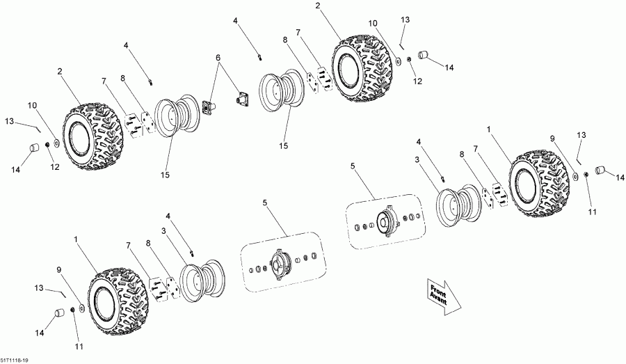 DS 70, 2011  - Wheels  Tires