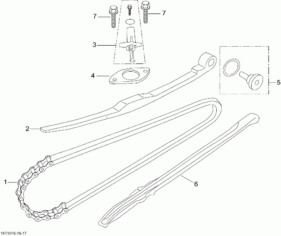   DS 90, 2011  - Chain Tensioner