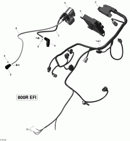 10-     Electronic Module Renegade (10- Engine Harness And Electronic Module Renegade)