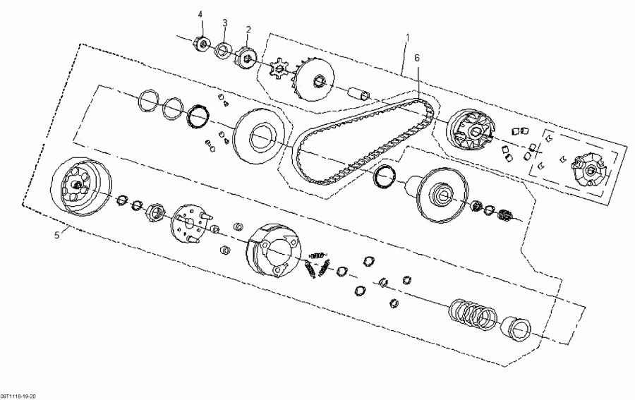 DS 90 X, 2012 - Clutch