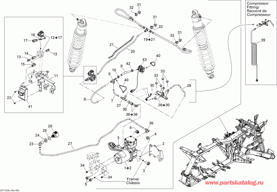 ATV - Rear Suspension Xtp