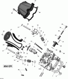 01-   , Front (01- Cylinder Head, Front)