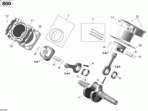 01- ,    (01- Crankshaft, Piston And Cylinder)