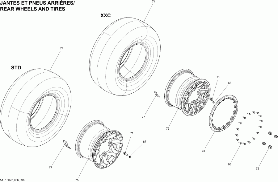  - Wheels  Tires Rear
