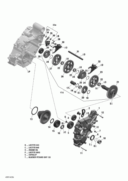 ����������  ����������� Outlander 6x6 (International & T3), 2014 - 45r1423b