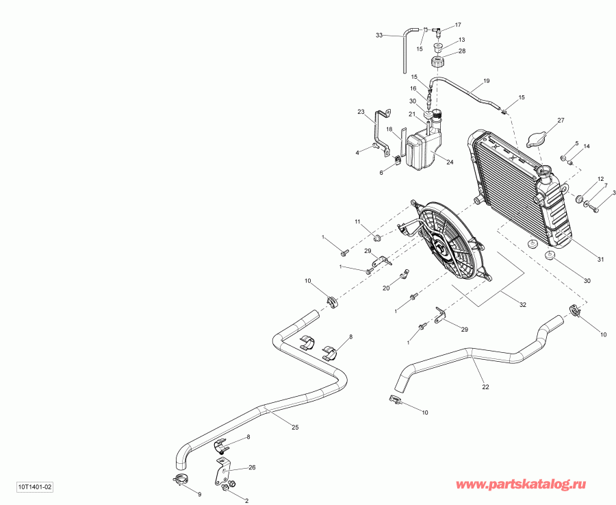 ATV BRP Outlander Max 400 EFI, STD, XT, 2014 -  System