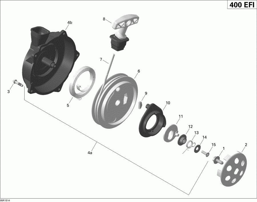   Outlander 400 EFI, STD(International only), 2015 - 05r1514