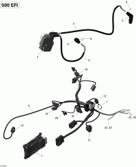 10-     Electronic Module Outlander Max_51r1502 (10- Engine Harness And Electronic Module Outlander Max_51r1502)