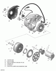 03-    - 650 Efi (03- Magneto And Electric Starter - 650 Efi)