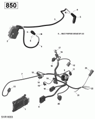 10-     Electronic Module - 850 Efi (outlander) (10- Engine Harness And Electronic Module - 850 Efi (outlander))