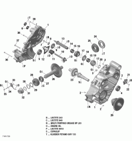 01-  Box Output  - Gbps - 6x6 (01- Gear Box Output Shaft - Gbps - 6x6)