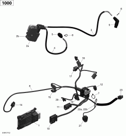 10-     Electronic Module - 6x6 (10- Engine Harness And Electronic Module - 6x6)