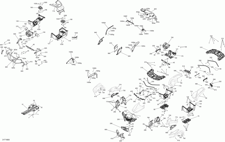 Bombardier ������ Outlander 850 EFI, 2018 - ������ � ���������� Xmr