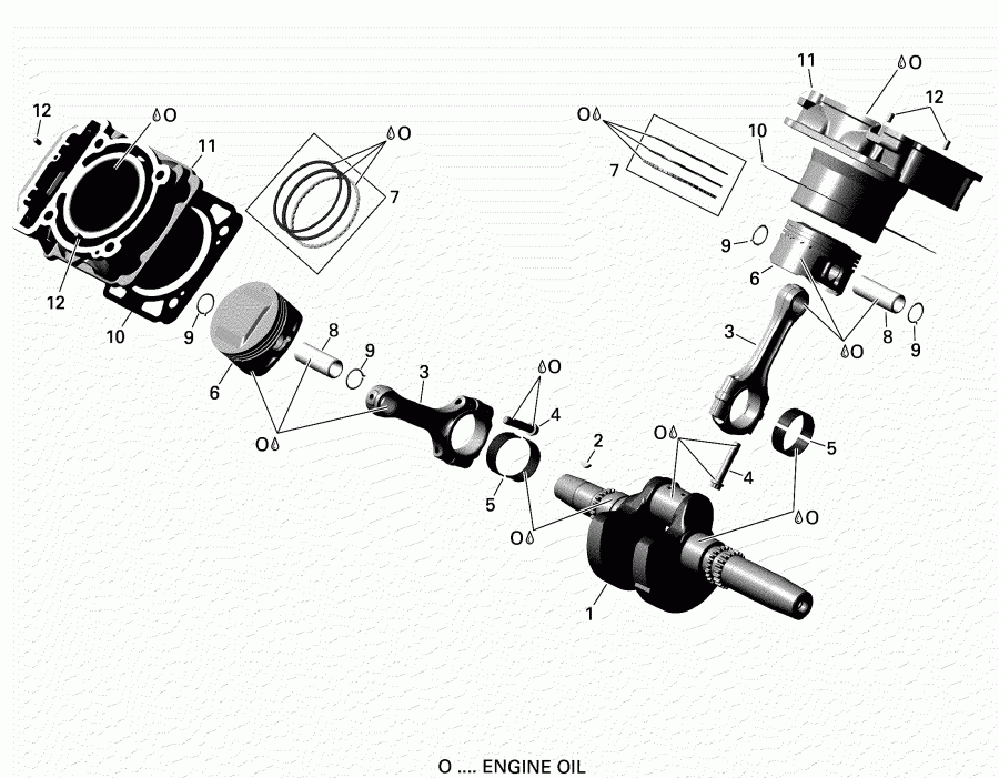  - Crankshaft, Piston And Cylinder