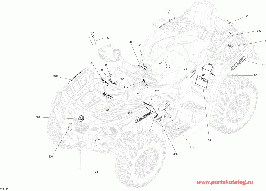 ATV - Decals Std