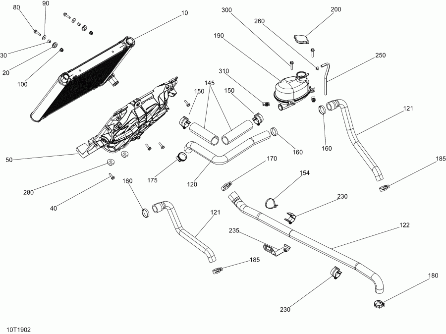  BRP 007 - Outlander MAX 570 EFI - International - Non European Communities, 2019  -  570 Efi