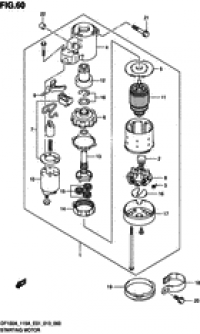 Starting motor ( )