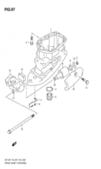 Drive shaft housing (  )