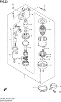 Starting motor ( )