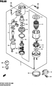 Starting motor ( )