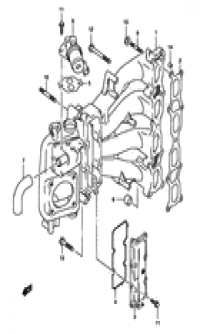 Intake manifold ( )