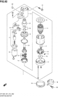 Starting motor ( )