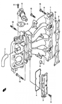 Intake manifold ( )