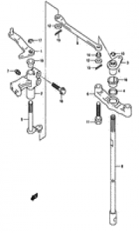 Clutch shaft ( )