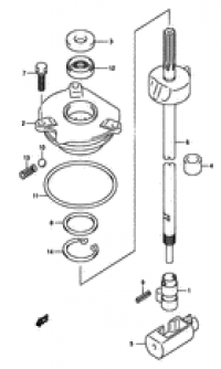 Shift rod ( )