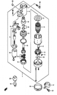 Starting motor ( )