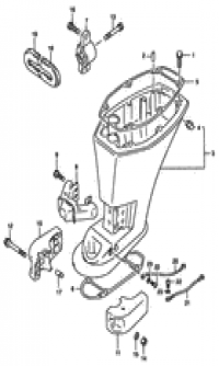 Driveshaft housing (  )