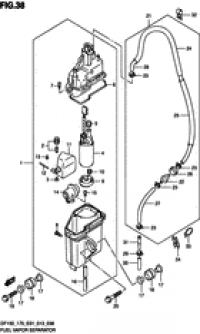 Fuel vapor separator (  )