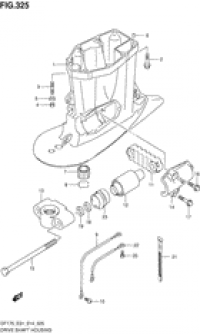 Drive shaft housing (  )