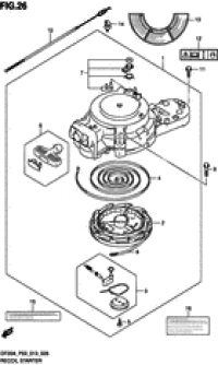 Recoil starter ( )