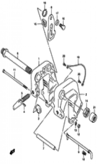 Clamp bracket ( )