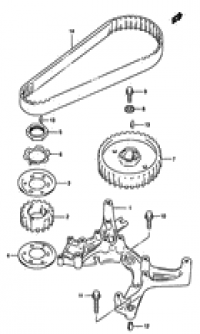 Timing belt ( )