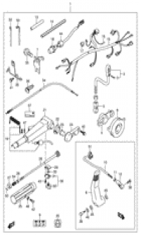 Tiller handle ()