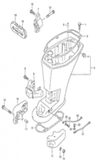 Driveshaft housing (  )