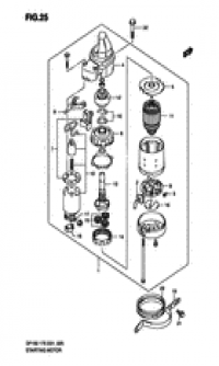 Starting motor ( )