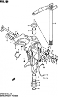 Swivel bracket transom (  transom)