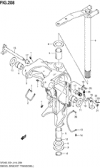 Swivel bracket transom (  transom)