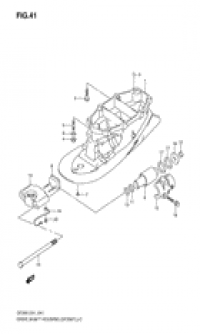 Drive shaft housing (  )