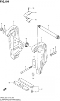 Clamp bracket transom (  transom)