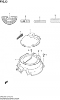 Magneto cover/silencer (  / )