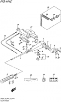 Tiller handle ()