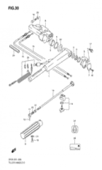 Tiller handle ()